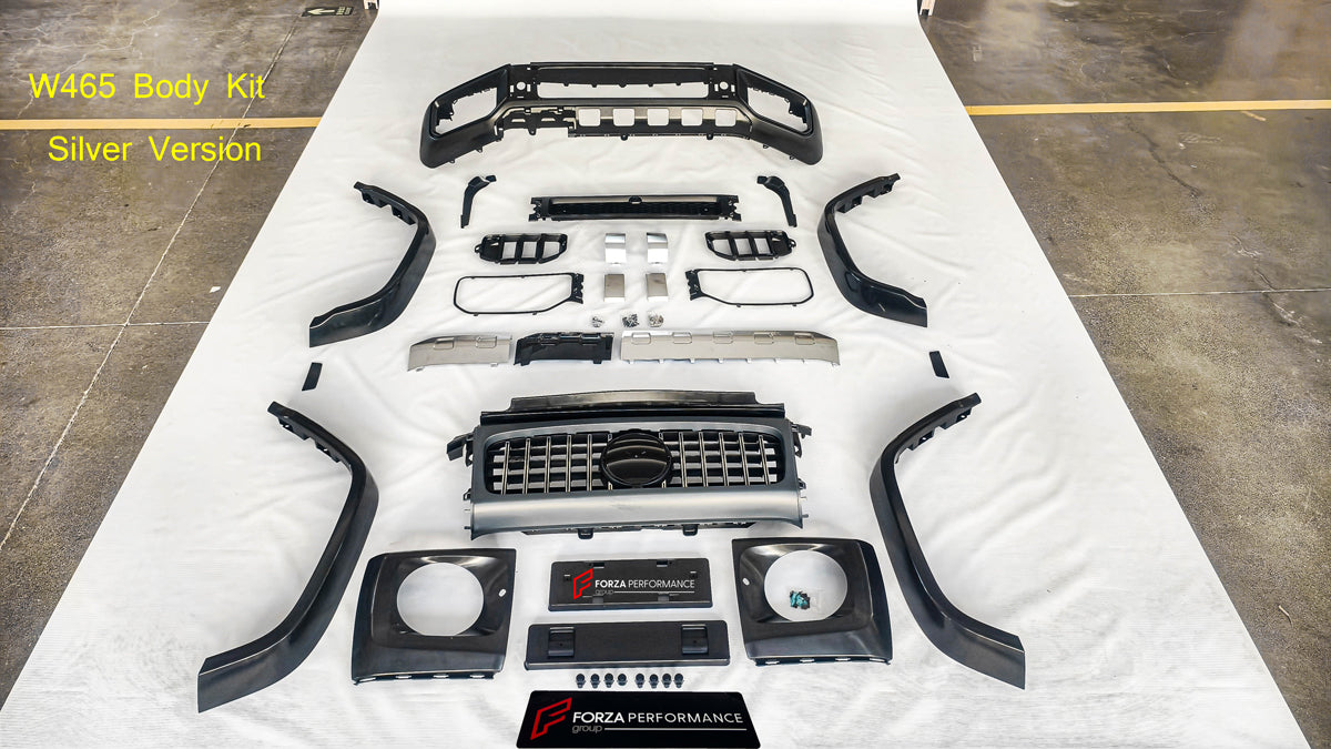 UPGRADE FACELIFT BODY KIT for MERCEDES-BENZ G-CLASS W464 2018 - 2024 to G63 W465 AMG 2025