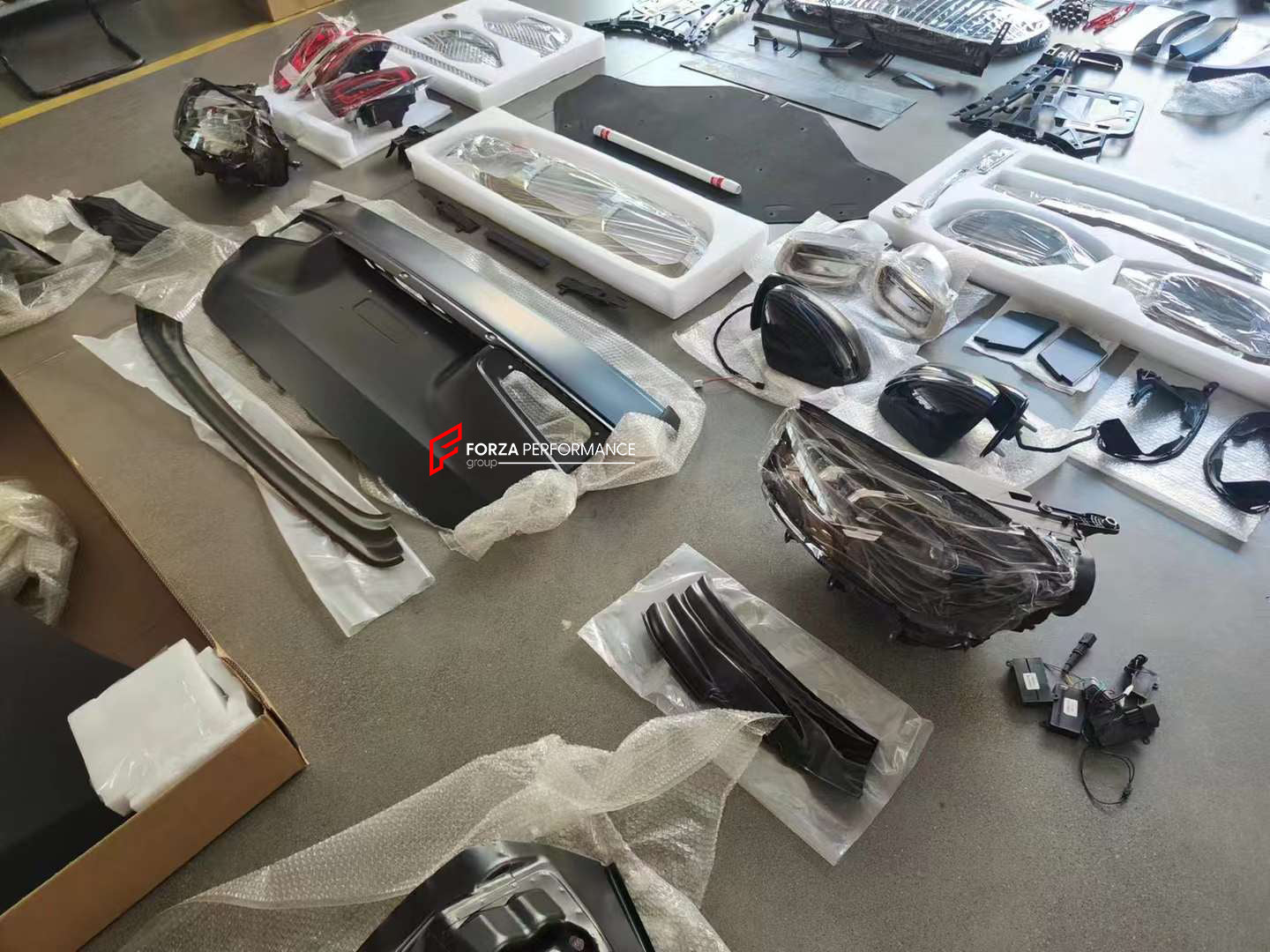 CONVERSION BODY KIT for MERCEDES-BENZ GL-CLASS X164 2007 - 2012 to GLS-CLASS X167 2019+