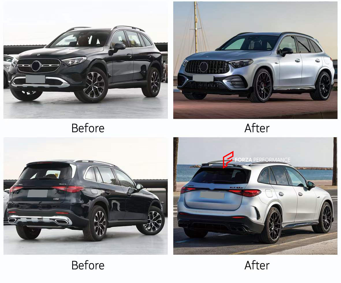 CONVERSION BODY KIT for MERCEDES-BENZ GLC X254 2023+ UPGRADE to GLC 63 AMG