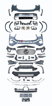 CONVERSION BODY KIT for MERCEDES-BENZ GLE53 COUPE C167 2019+ UPGRADE to GLE53 AMG COUPE 2024