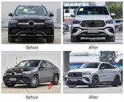 CONVERSION BODY KIT for MERCEDES-BENZ GLE53 COUPE C167 2019+ UPGRADE to GLE53 AMG COUPE 2024