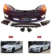 CONVERSION BODY KIT for TESLA MODEL S 2012 - 2016 to 2017 - 2021