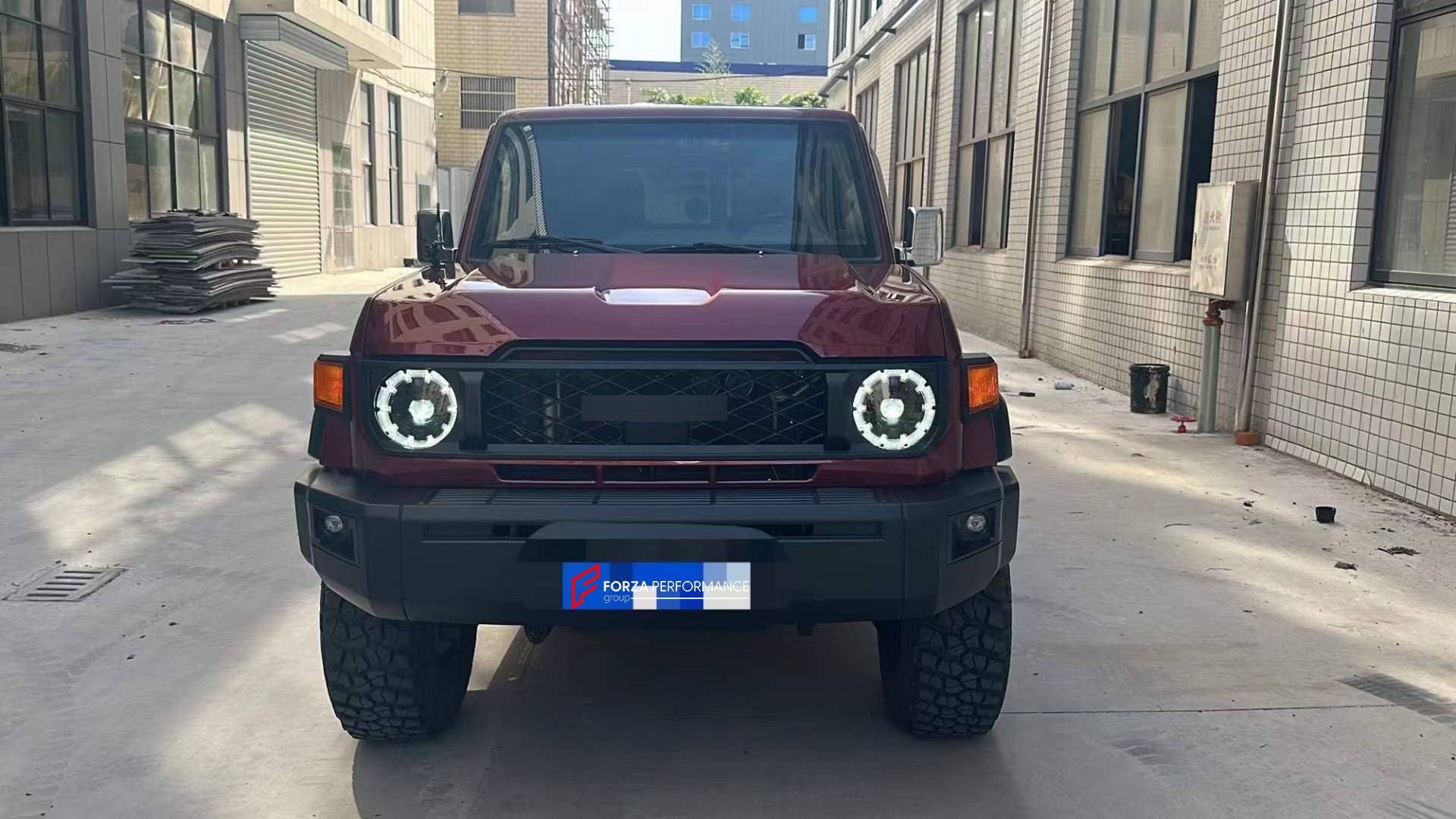 CONVERSION BODY KIT for TOYOTA LAND CRUISER 70 SERIES LC70 FJ75 1984 - 2007 to LC70 LC71 LC76 FACELIFT 2023