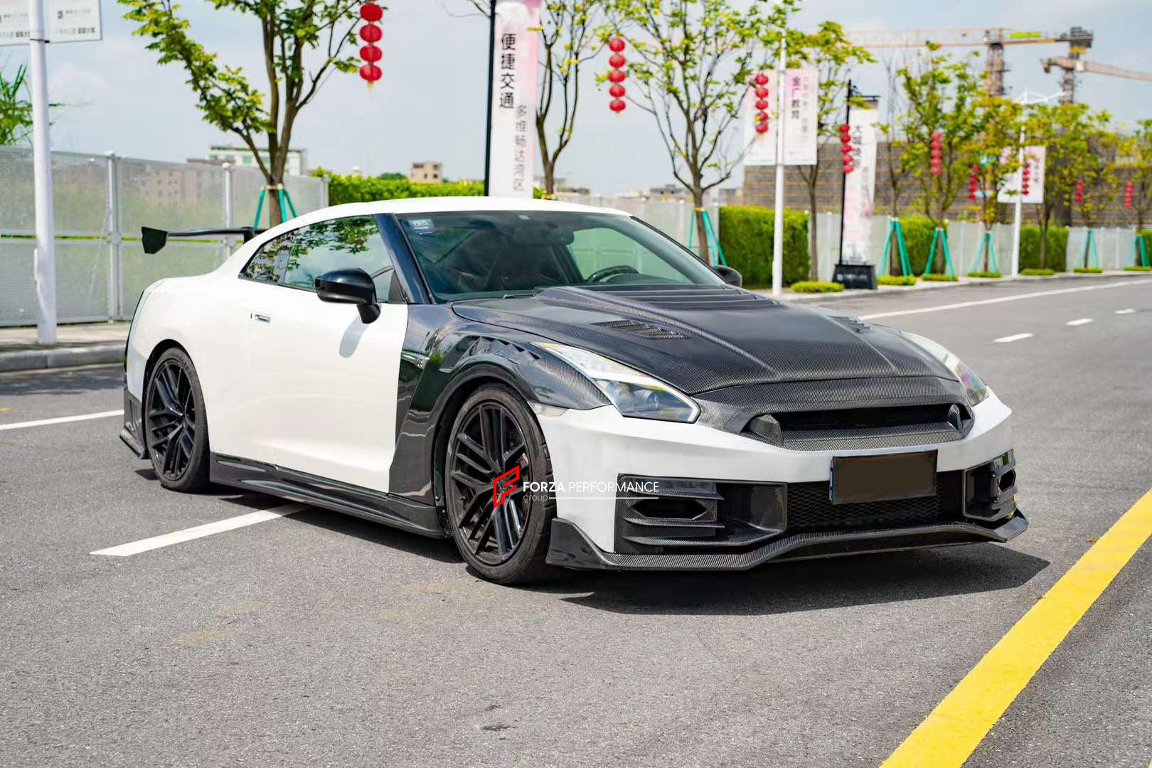CONVERSION DRY CARBON BODY KIT for NISSAN GT-R R35 2007 - 2016 | 2016 - 2023 to NISSAN GT-R R35 2024+