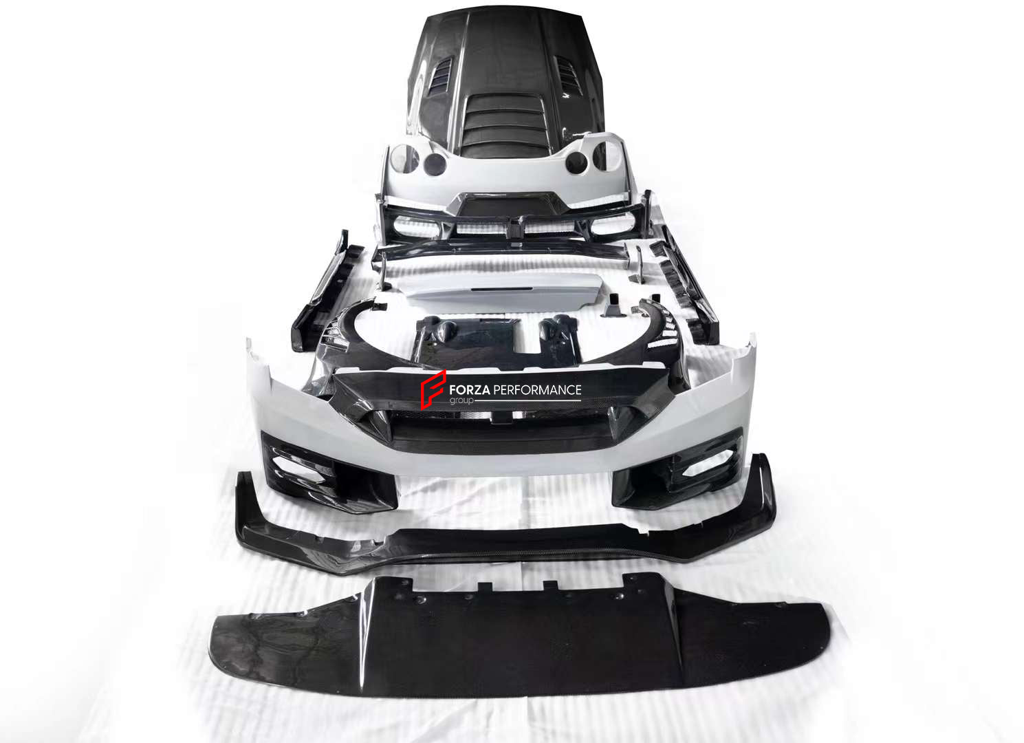 CONVERSION DRY CARBON BODY KIT for NISSAN GT-R R35 2007 - 2016 | 2016 - 2023 to NISSAN GT-R R35 2024+