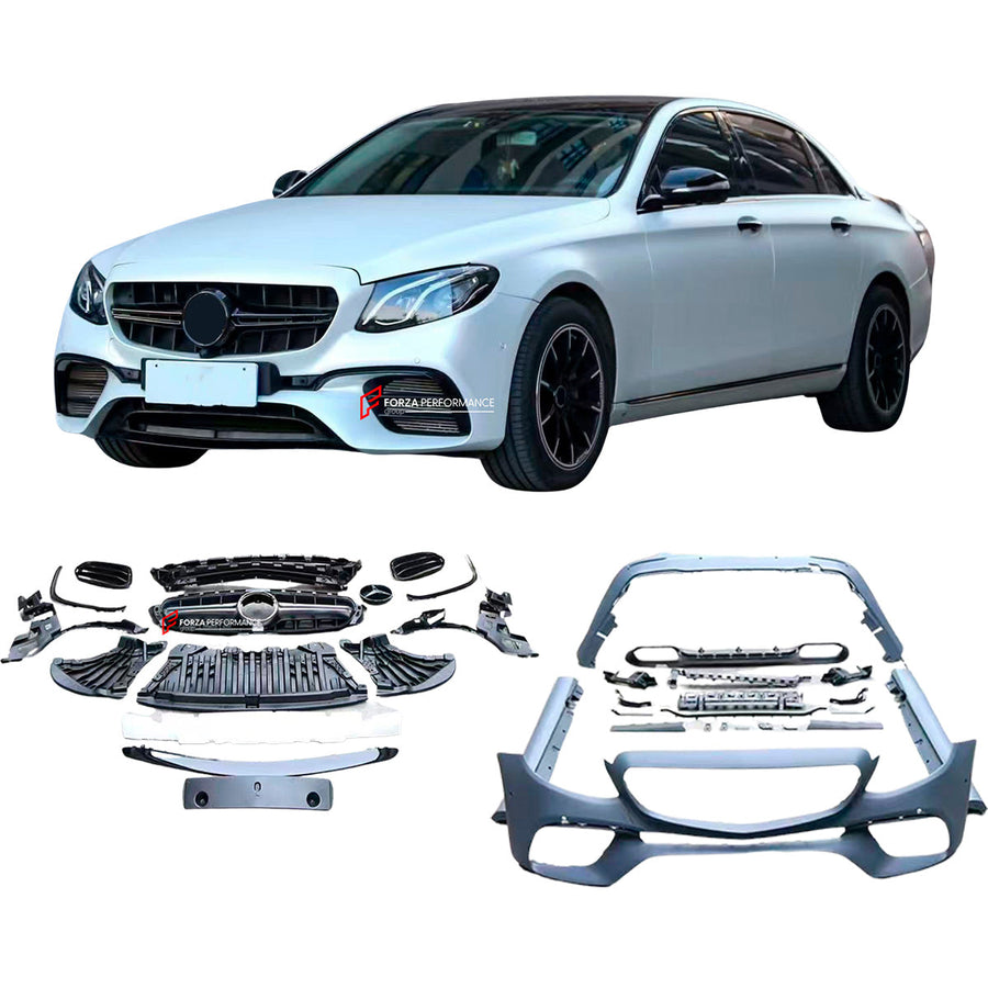 Buy Now CONVERSION BODY KIT for W213 2017 - 2020 to AMG E63 and upgrade car parts from SIR Tuning at the Best Price. Headlights, Tail lights, Bodykits, Navigations, Carbon body kit and more - Fast & Free Shipping within Europe, US & Worldwide.
