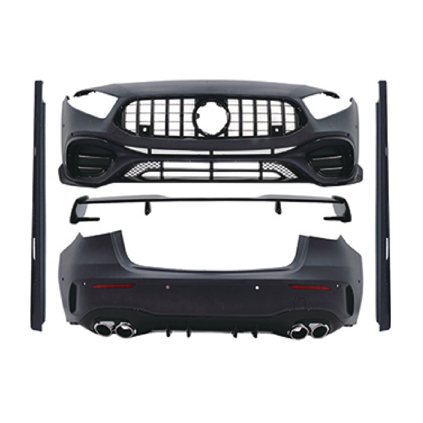 CONVERSION BODY KIT for MERCEDES-BENZ A-CLASS W177 2019 - 2022 to A45 AMG