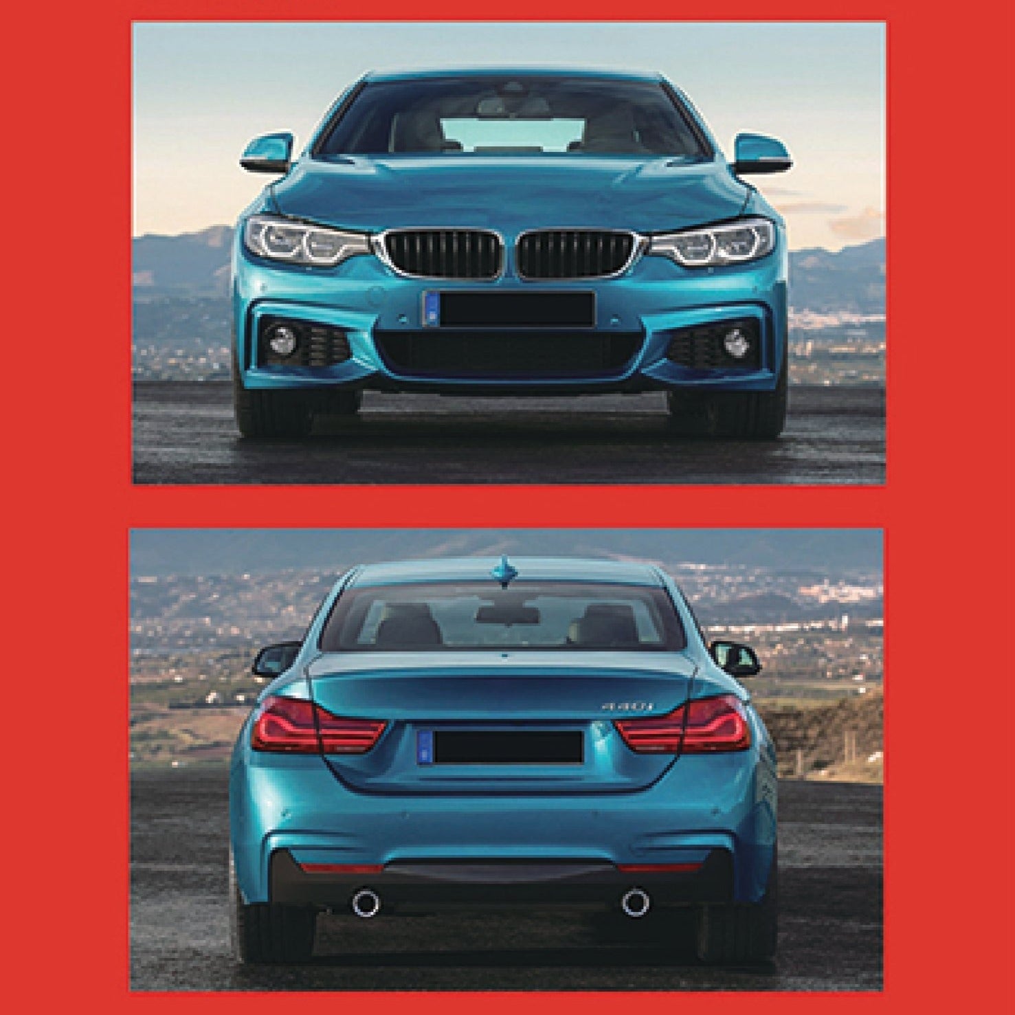 CONVERSION BODY KIT for BMW 4-SERIES F32 F33 2013 - 2019 to M4 F82 F83 2014 - 2020