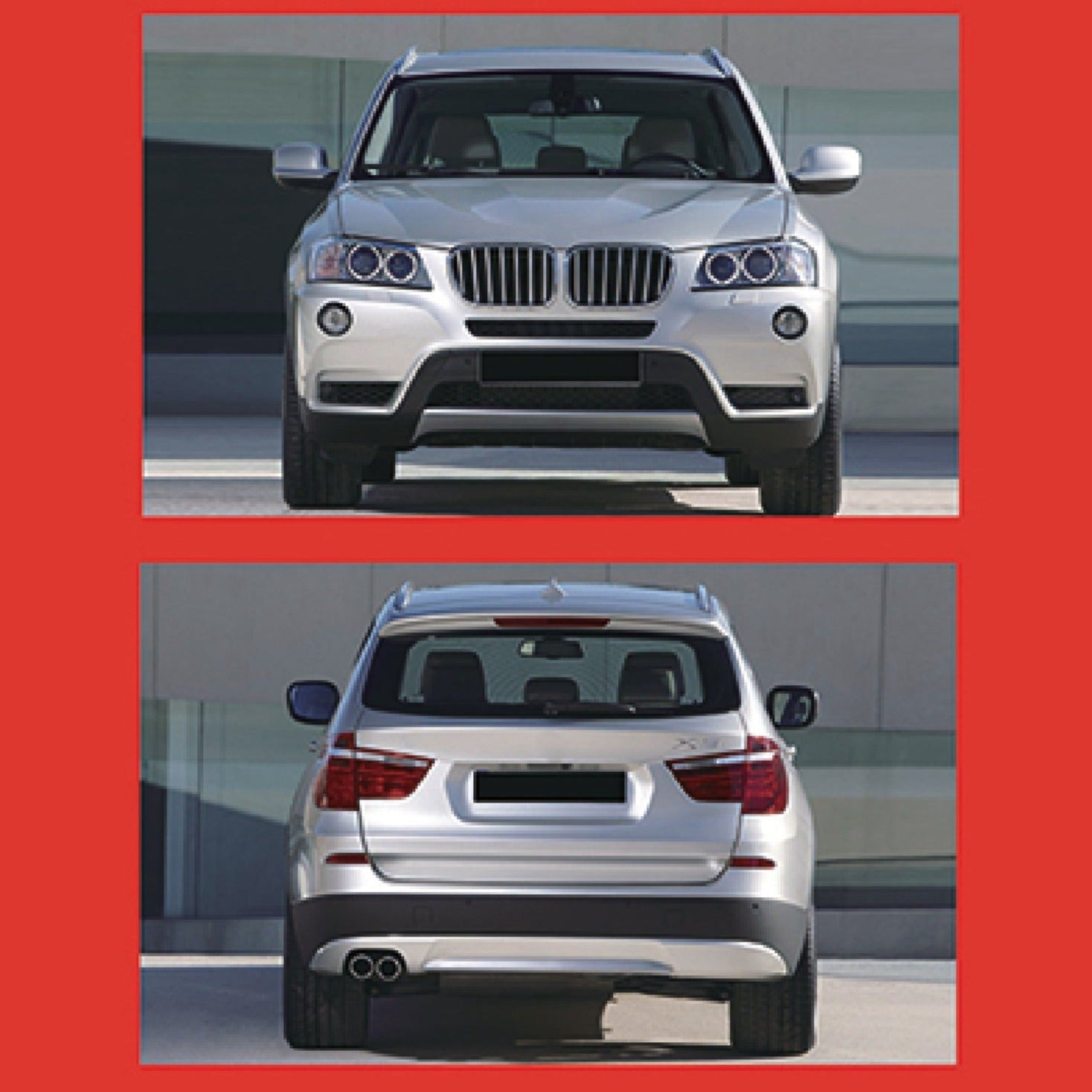 CONVERSION BODY KIT for BMW X3 F25 2010 - 2013 to X3M F25 LCI