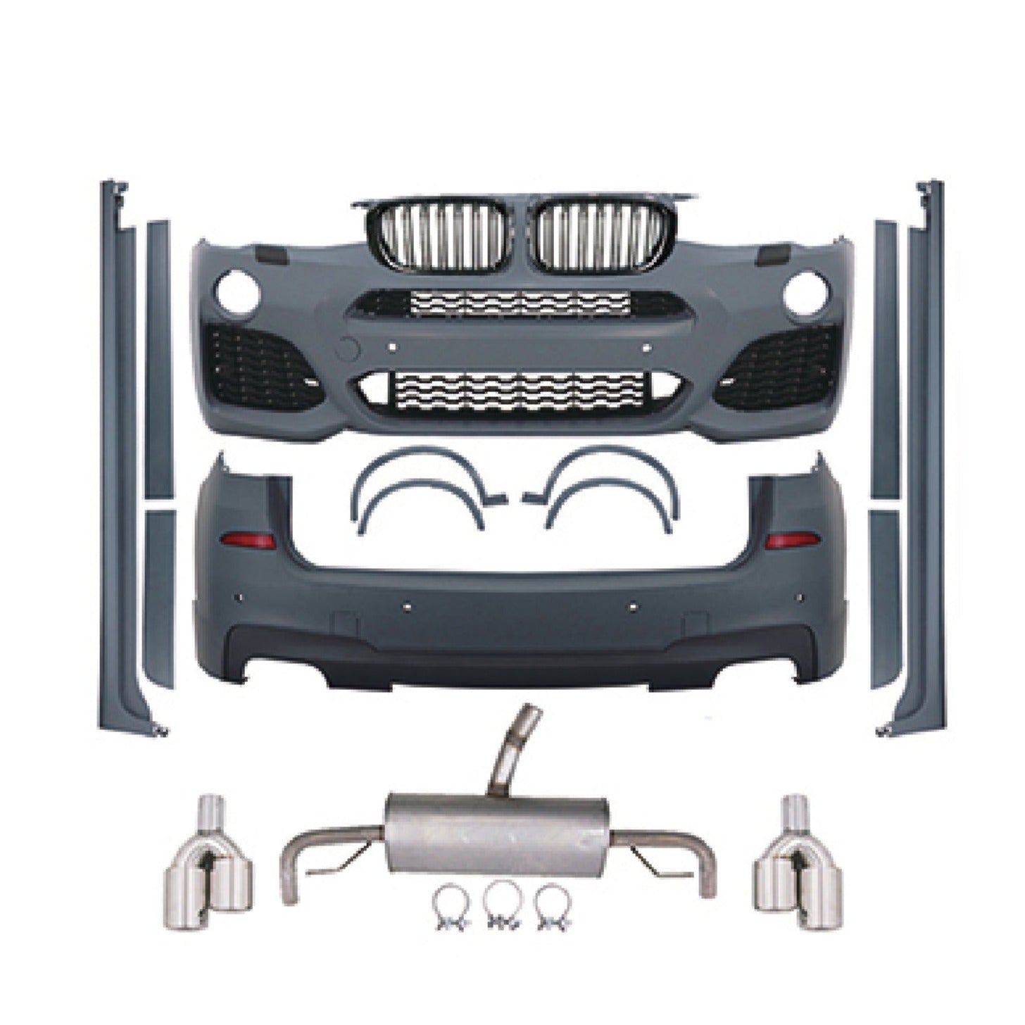 BODY KIT for BMW X3M F97 | M-TECH STYLE