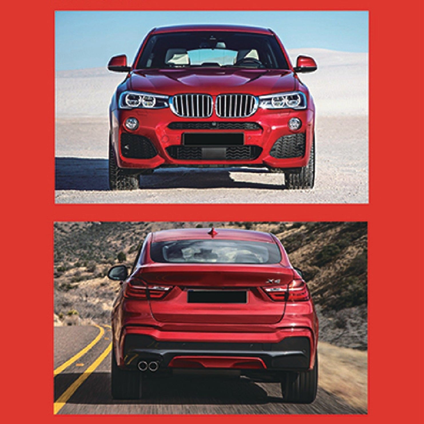 CONVERSION BODY KIT for BMW X4 F26 2014 - 2018 to X4M F98