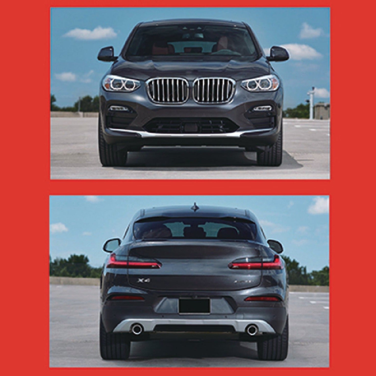 CONVERSION BODY KIT for BMW X4 G02 2019 - 2021 to X4M F98