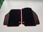 CUSTOM FLOOR MATS CARPETS for FERRARI 488 SPIDER LEATHER NYLON VELOUR ALCANTARA