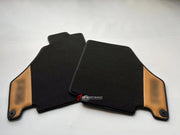 CUSTOM FLOOR MATS CARPETS for FERRARI F430 LEATHER NYLON VELOUR ALCANTARA