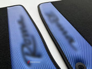 CUSTOM FLOOR MATS CARPETS for FERRARI ROMA LEATHER NYLON VELOUR ALCANTARA