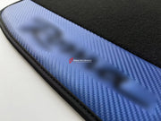 CUSTOM FLOOR MATS CARPETS for FERRARI ROMA LEATHER NYLON VELOUR ALCANTARA