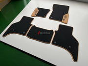 CUSTOM FLOOR MATS CARPETS for LAND ROVER DEFENDER 90 110 L663 2020+ LEATHER NYLON VELOUR ALCANTARA