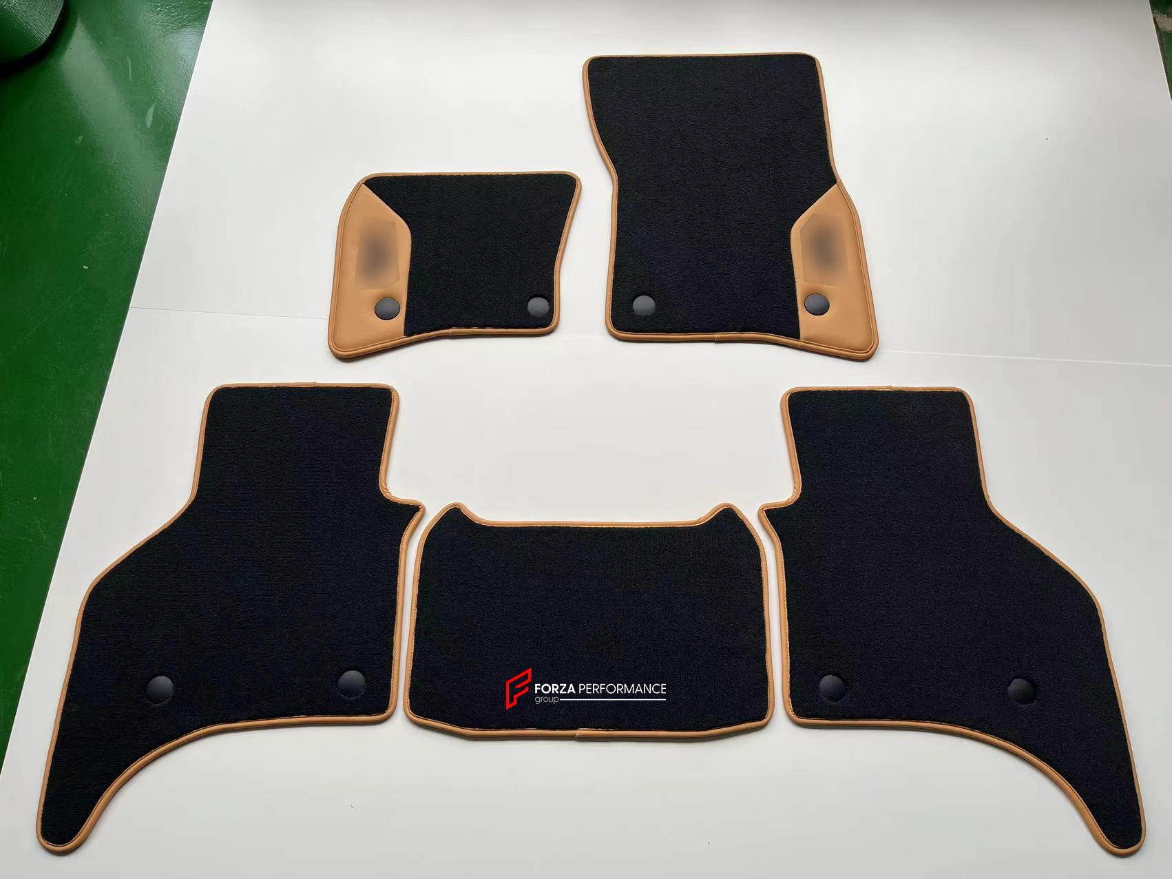 CUSTOM FLOOR MATS CARPETS for LAND ROVER DEFENDER 90 110 L663 2020+ LEATHER NYLON VELOUR ALCANTARA