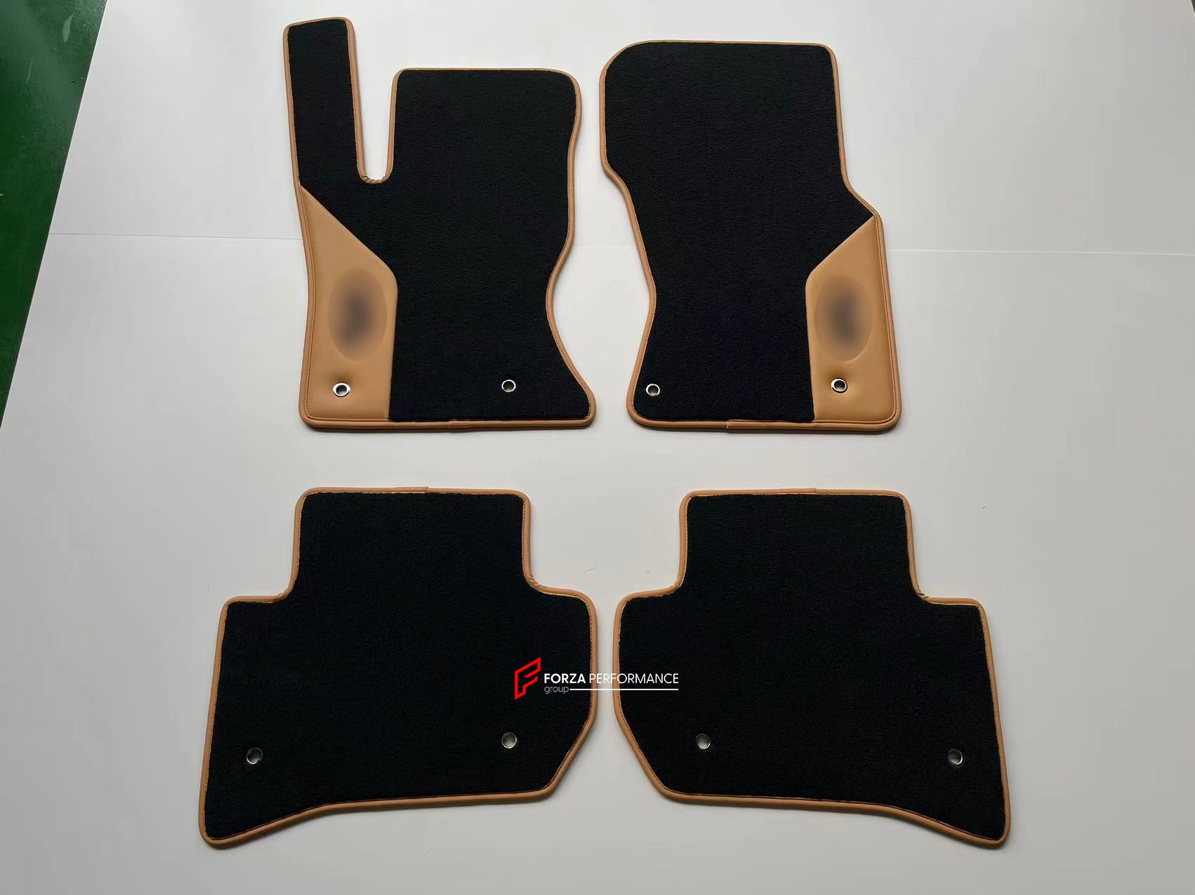 CUSTOM FLOOR MATS CARPETS for LAND ROVER RANGE ROVER L460 2021+ LEATHER NYLON VELOUR ALCANTARA