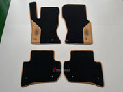 CUSTOM FLOOR MATS CARPETS for LAND ROVER RANGE ROVER L460 2021+ LEATHER NYLON VELOUR ALCANTARA