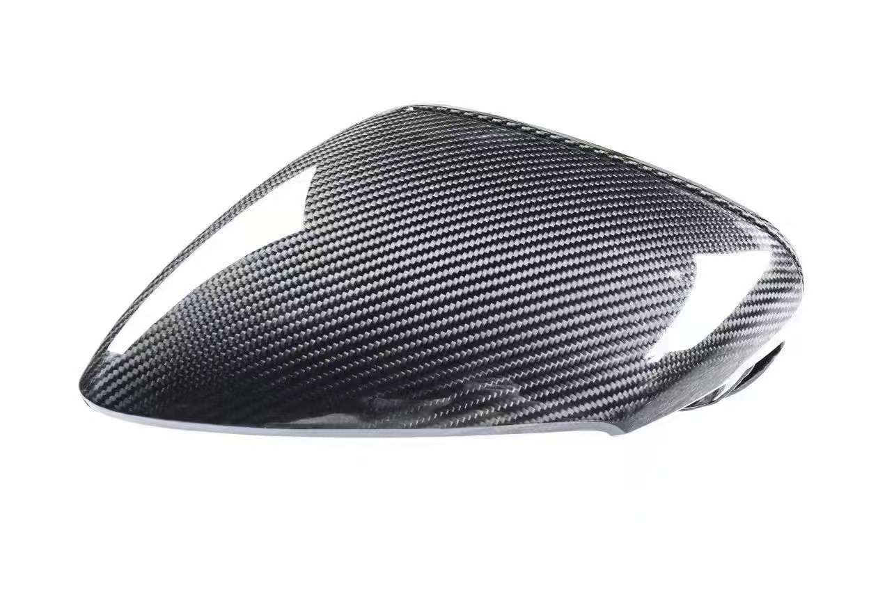 Carbon Fiber Side Mirror Covers for Porsche Taycan J1