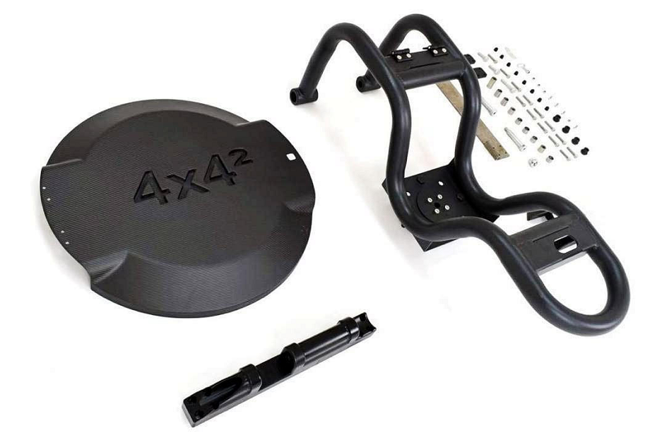 CARBON SPARE TIRE WHEEL HOLDER Carrier For Mercedes Benz W464 W463A G Class 4x4 G550