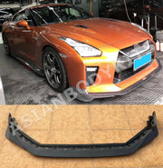 Carbon front lip for Nissan GTR 35 facelift (2016-2019)