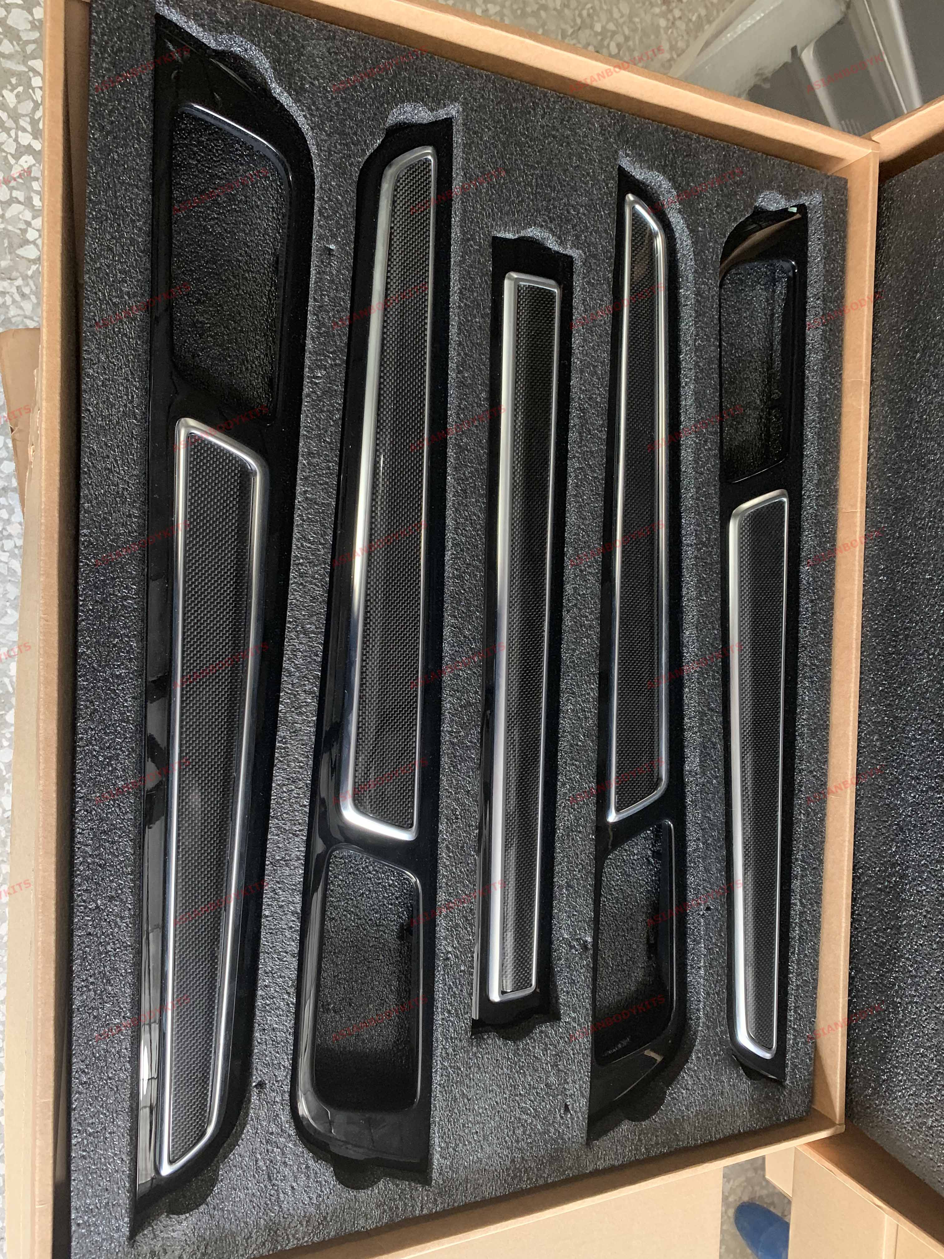 Carbon Interior Trim Kit for Porsche Cayenne 9Y 2019-2023 Dashboard Trim Door Trim