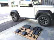 Chassis protect skid guards plates kit for Jimny JB64 JB74