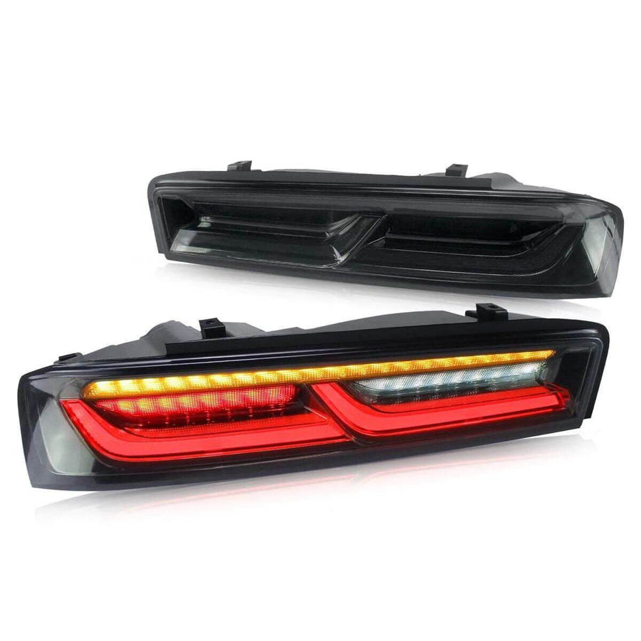 Buy Now LED TAIL LIGHTS for CHEVROLET CAMARO 2016 - 2018 and upgrade car parts from SIR Tuning at the Best Price. Headlights, Tail lights, Bodykits, Navigations, Automotive Taillight Assemblies and more - Fast & Free Shipping within Europe, US & Worldwide.