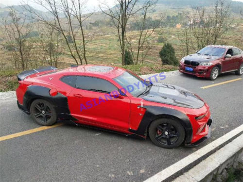 WIDE FENDER FLARES for CHEVROLET CAMARO 2016 - 2018