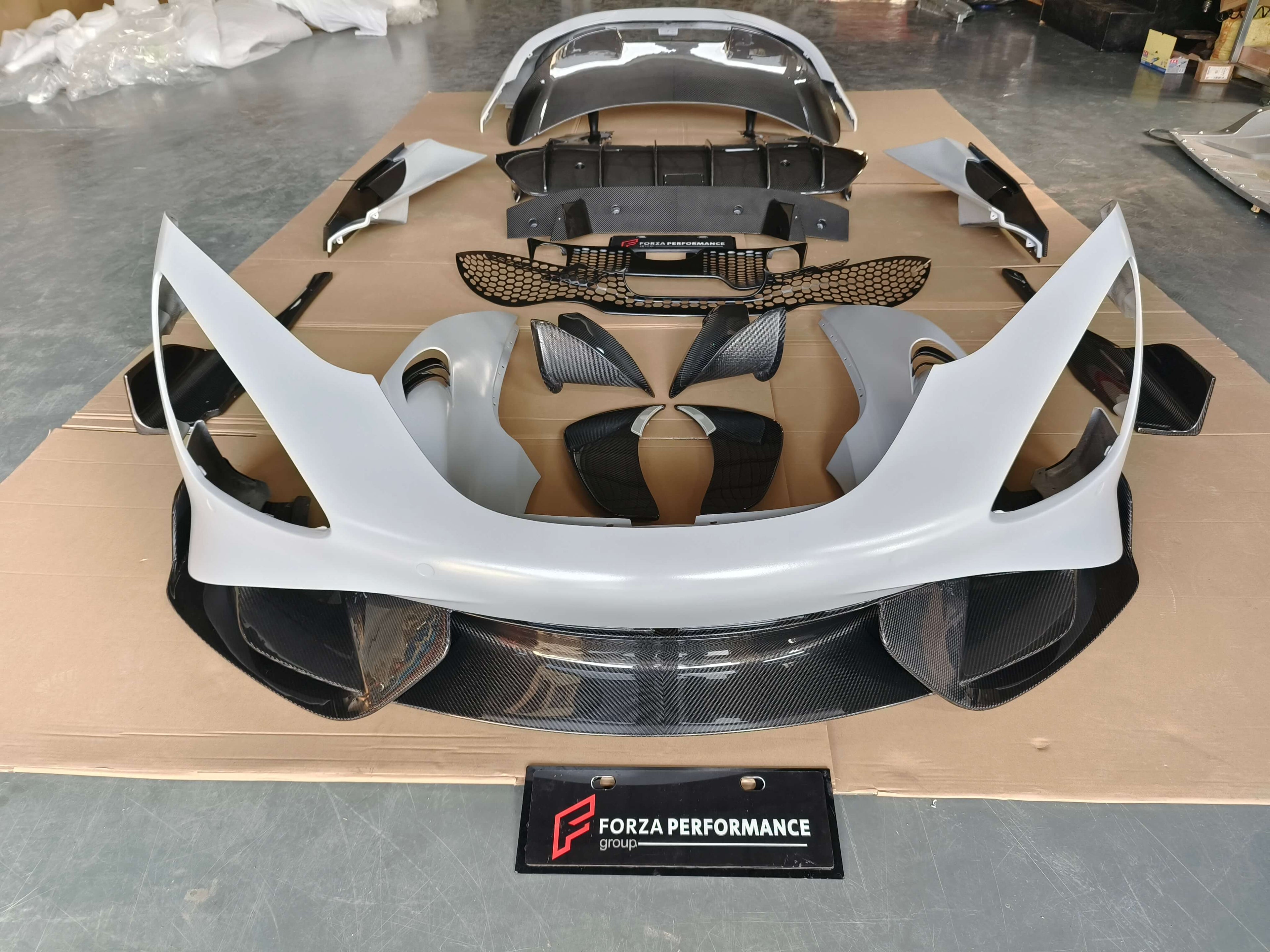 CONVERSION UPGRADE BODY KIT for MCLAREN 720S SPIDER 2018 - 2023 upgrade to 765LT