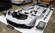 CONVERSION UPGRADE CARBON BODY KIT for LAMBORGHINI HURACAN LP580 LP610 2014 - 2019 upgrade to HURACAN STO LP 640