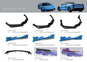BODY KIT for CHEVROLET CORVETTE C7 STINGRAY 2014 - 2019