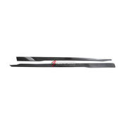 CARBON SIDE SKIRTS for FORD MUSTANG 2024 | DARK HORSE STYLE