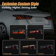 VLAND LED Tail Lights For Nissan Altima / Teana 2019-2025