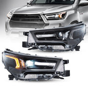 VLAND LED Headlights For Toyota Hilux / Revo 2021-2024