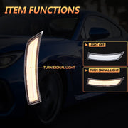 VLAND LED Side Marker Lamps For 2022-2024 Toyota GR86 And Subaru BRZ 2nd Gen ZN8/ZD8