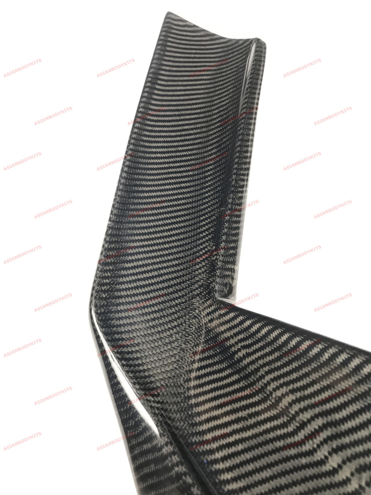 DRY CARBON FIBER FRONT LIP SPLITTERS for FERRARI 488 GTB SPIDER 2015 - 2020