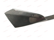 DRY CARBON FIBER FRONT LIP SPLITTERS for FERRARI 488 GTB SPIDER 2015 - 2020