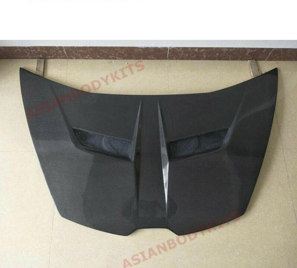 DRY CARBON FIBER FRONT HOOD BONNET for LAMBORGHINI HURACAN LP580 LP610 2014 - 2016