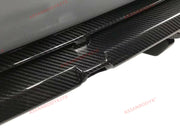 DRY CARBON FIBER REAR BUMPER for LAMBORGHINI HURACAN LP580 2017 - 2020