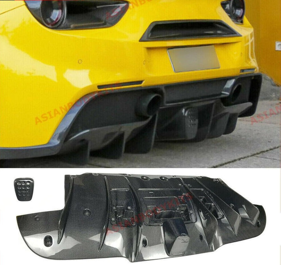 Buy Now DRY CARBON FIBER REAR DIFFUSER for FERRARI 488 F142M GTB SPIDER 2015 - 2020 and upgrade car parts from SIR Tuning at the Best Price. Headlights, Tail lights, Bodykits, Navigations, body kit and more - Fast & Free Shipping within Europe, US & Worldwide.