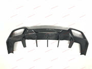DRY CARBON FIBER REAR DIFFUSER for MERCEDES BENZ AMG GT S GTR C190 R190 2015 - 2018