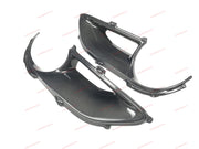 DRY CARBON FIBER REAR TAIL LIGHT COVERS for FERRARI 488 F142M GTB SPIDER 2015 - 2020