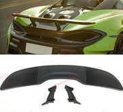 DRY CARBON FIBER REAR SPOILER 600LT STYLE for MCLAREN 540C 570GT 570S SPORTS SERIES P13 2015 - 2020