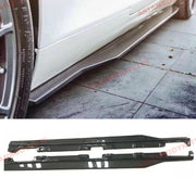 DRY CARBON FIBER SIDE SKIRTS for MERCEDES BENZ AMG GT S GTR C190 R190 2015 - 2018