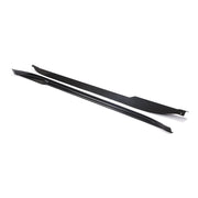 DRY CARBON FIBER SIDE SKIRTS for PORSCHE 911 992.1 CARRERA 4 S 4S 2019 - 2025