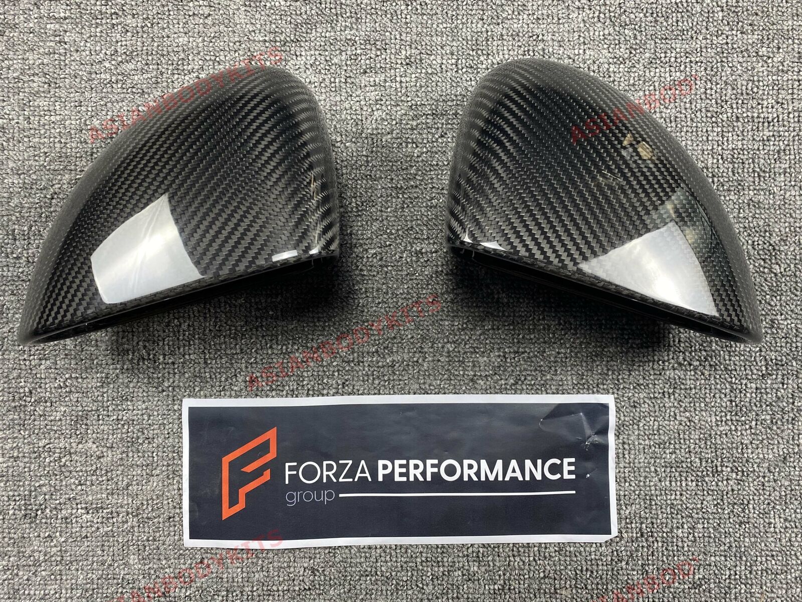 DRY CARBON SIDE MIRROR COVERS for MCLAREN MP4 12C 540C 570S 650S 720S 2011 - 2023