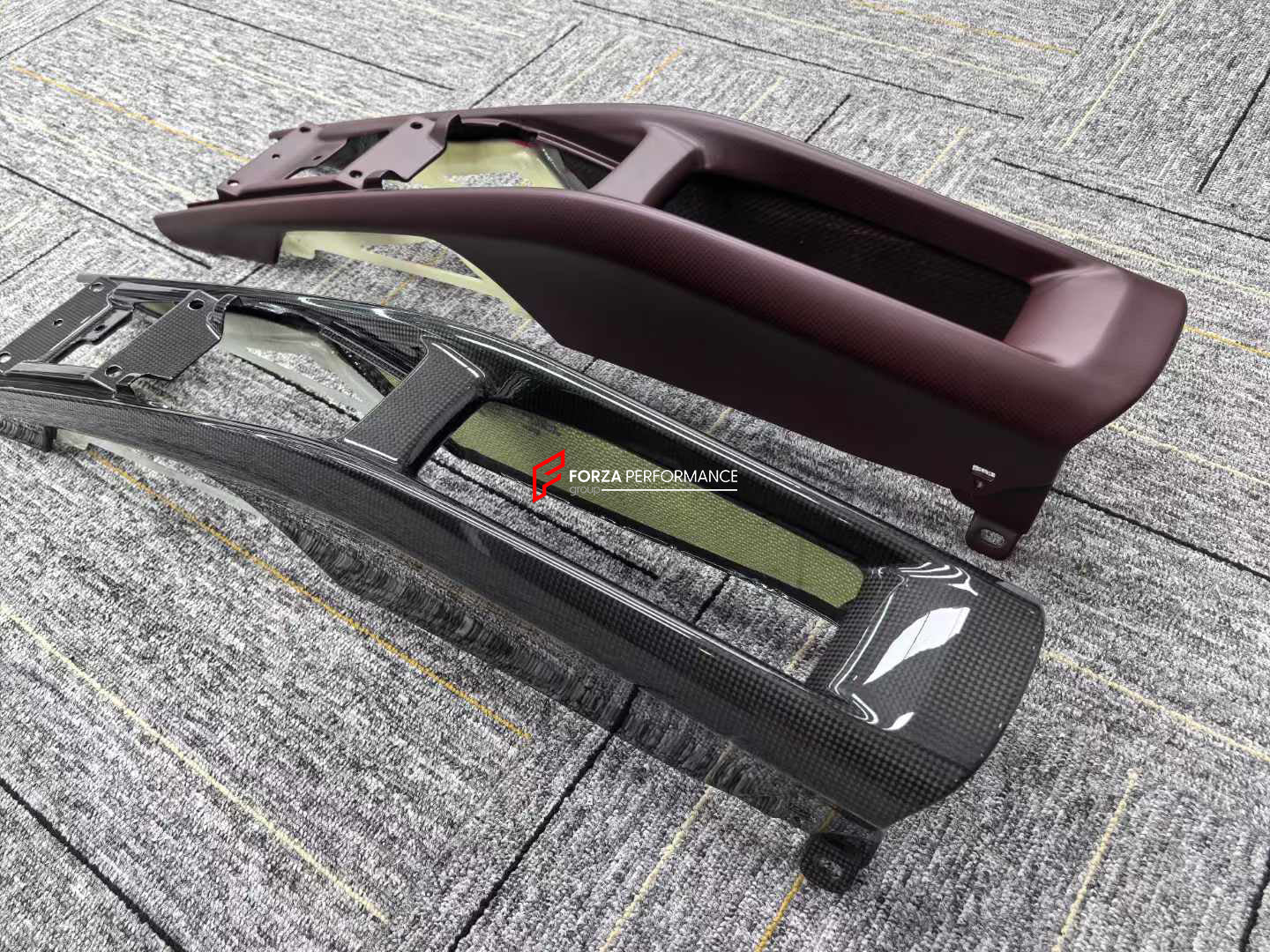 DRY CARBON INTERIOR CENTER CONSOLE BOX for FERRARI SF90